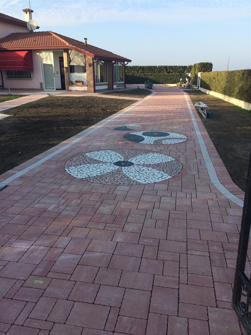 Pavimenti autobloccanti stile moderno
